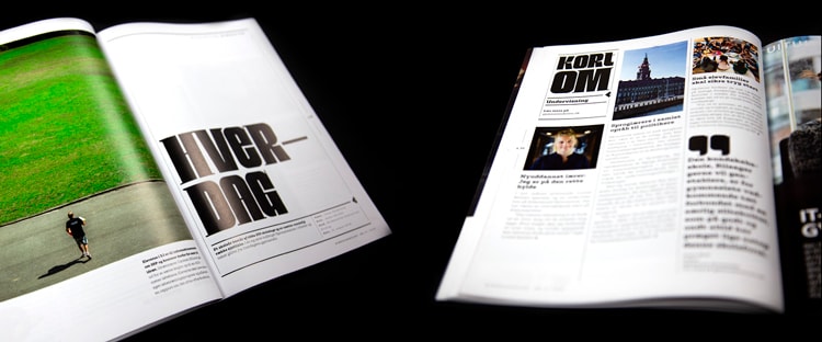 I arbejdet med Gymnasieskolen har vi valgt at ændre fotostilen til at være mere ærlig og upoleret - hvor fokus ikke kun er på kilden, men også på miljøet.