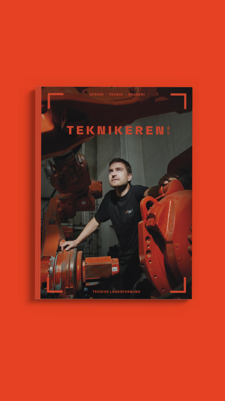 Forside af Teknisk Landsforbunds fagmagasin Teknikeren