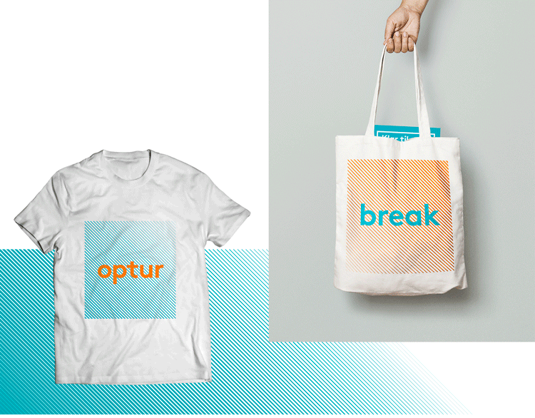 Til kampagnen er der designet muleposer samt t-shirts med forskelligt tryk på. Til UngDag har Creative ZOO designet et armbånd til de unge. 