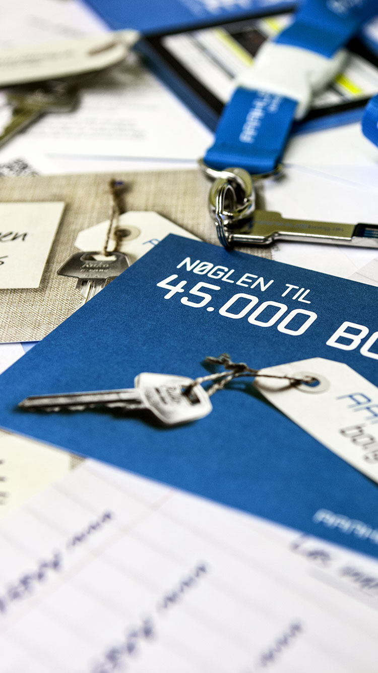 Creative ZOO udviklede en usædvanlig kampagne og konceptet bag kampagnen for AARHUSbolig. 