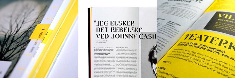 Skrifttypen bruges igennem hele Aarhus Teaters sæsonprogram 2016/2017