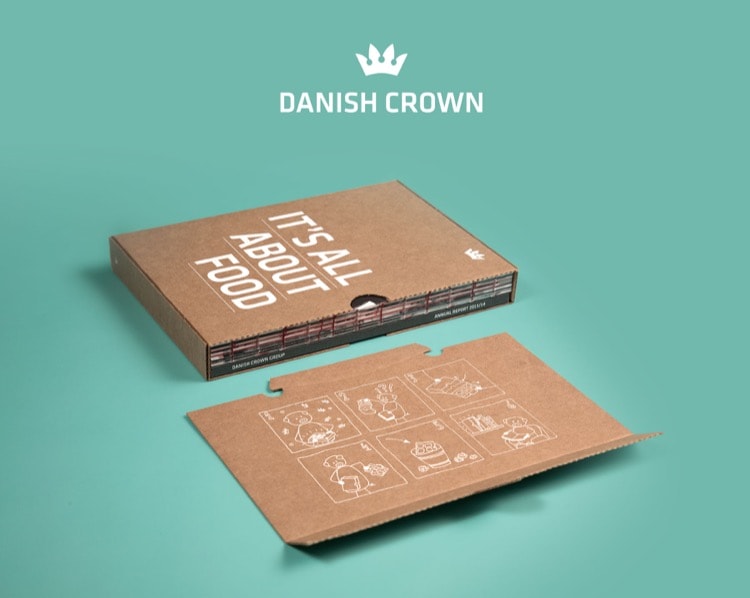 Årsrapporten består af en praktisk brochure, som præsenterer tallene og en bog, som er selve årsrapporten.