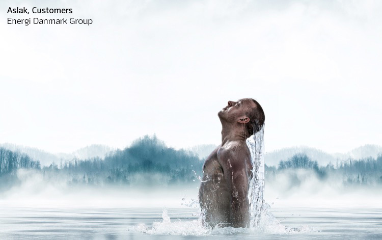 Energi Danmark bruger konceptfoto af medarbejderne til at fortælle historier om brandet, værdierne og historien.