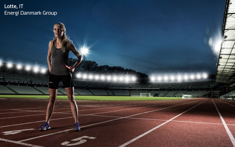 Energi Danmark bruger fx deres konceptfoto i deres årsrapporter til at beskrive deres tal. 