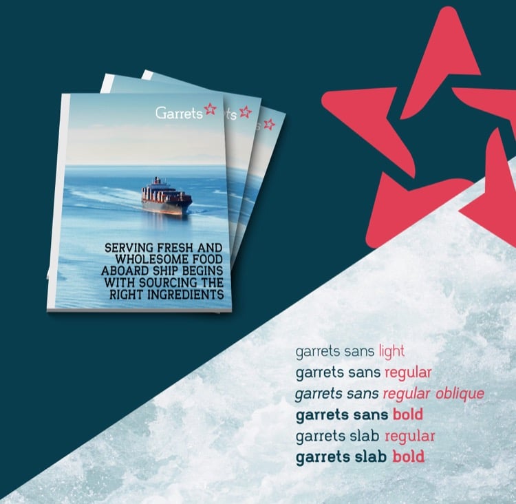 Skrifttypen er udviklet i forskellige formater. 