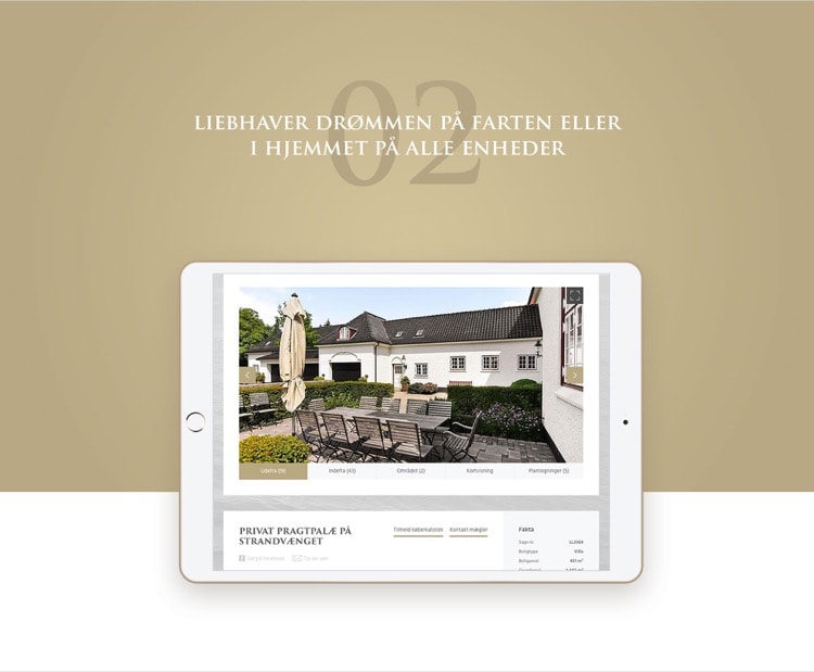 Lokalt Liebhaveris nye hjemmeside er selvfølgelig responsiv, så brugeren får en god oplevelse på både mobil, ipad og computer. 