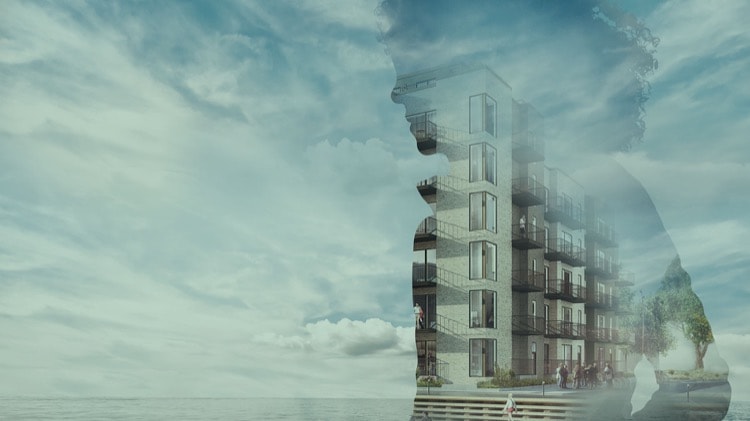 Creative ZOO har designet visuel identitet til Sundmolehusene på Københavns Nordhavn. 