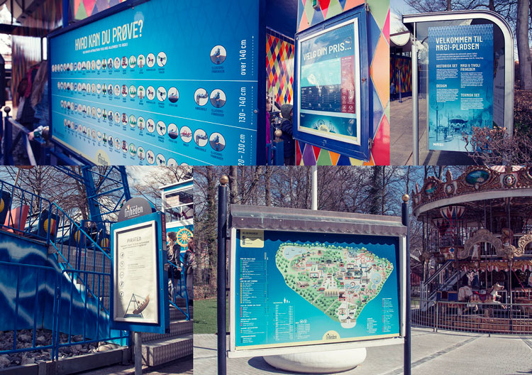 Creative ZOO har været med til at redesigne parkens nye skilte.