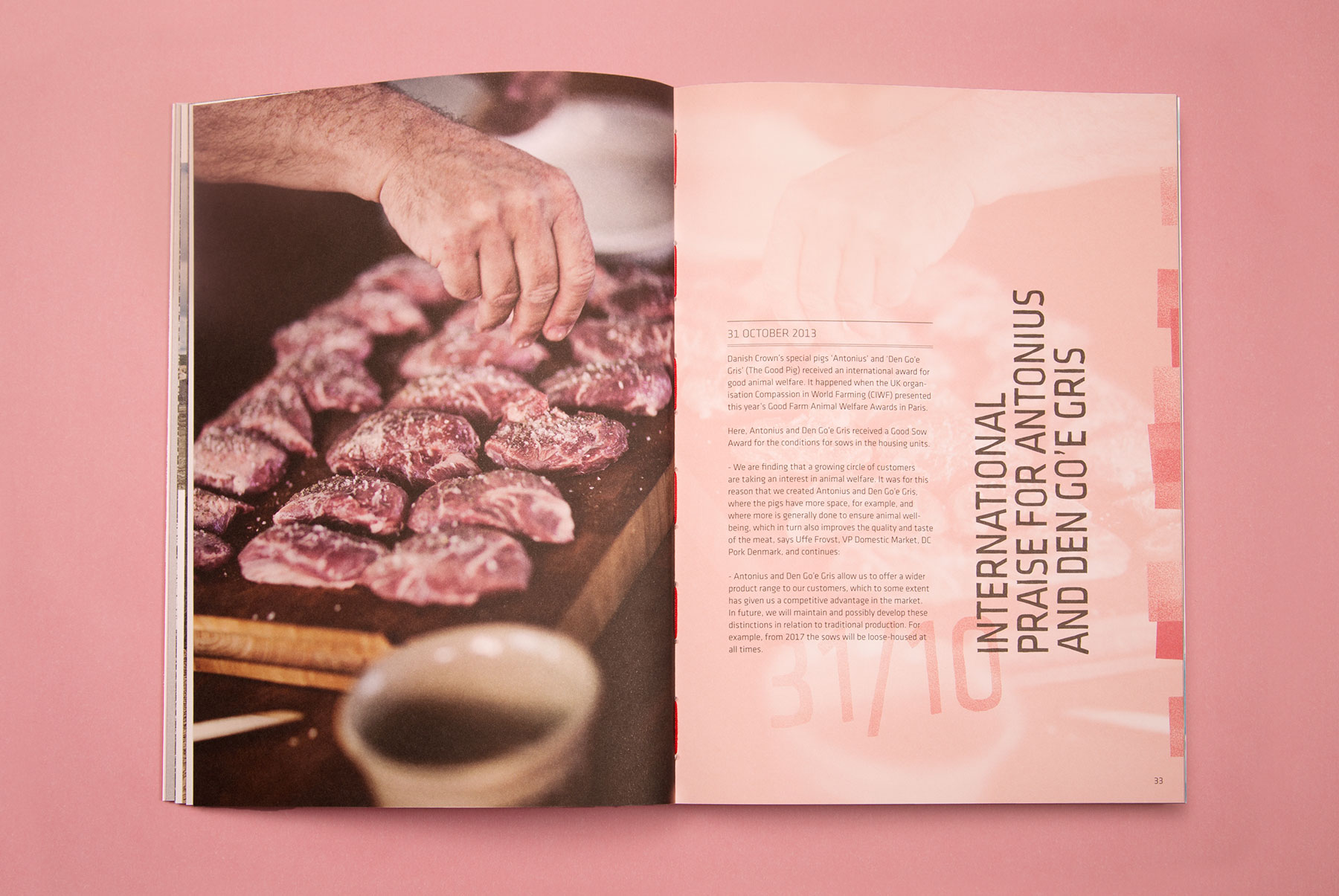 Årsrapporten er mere end Danish Crowns år i tal. Den er også en strategisk fortælling af året gik. 