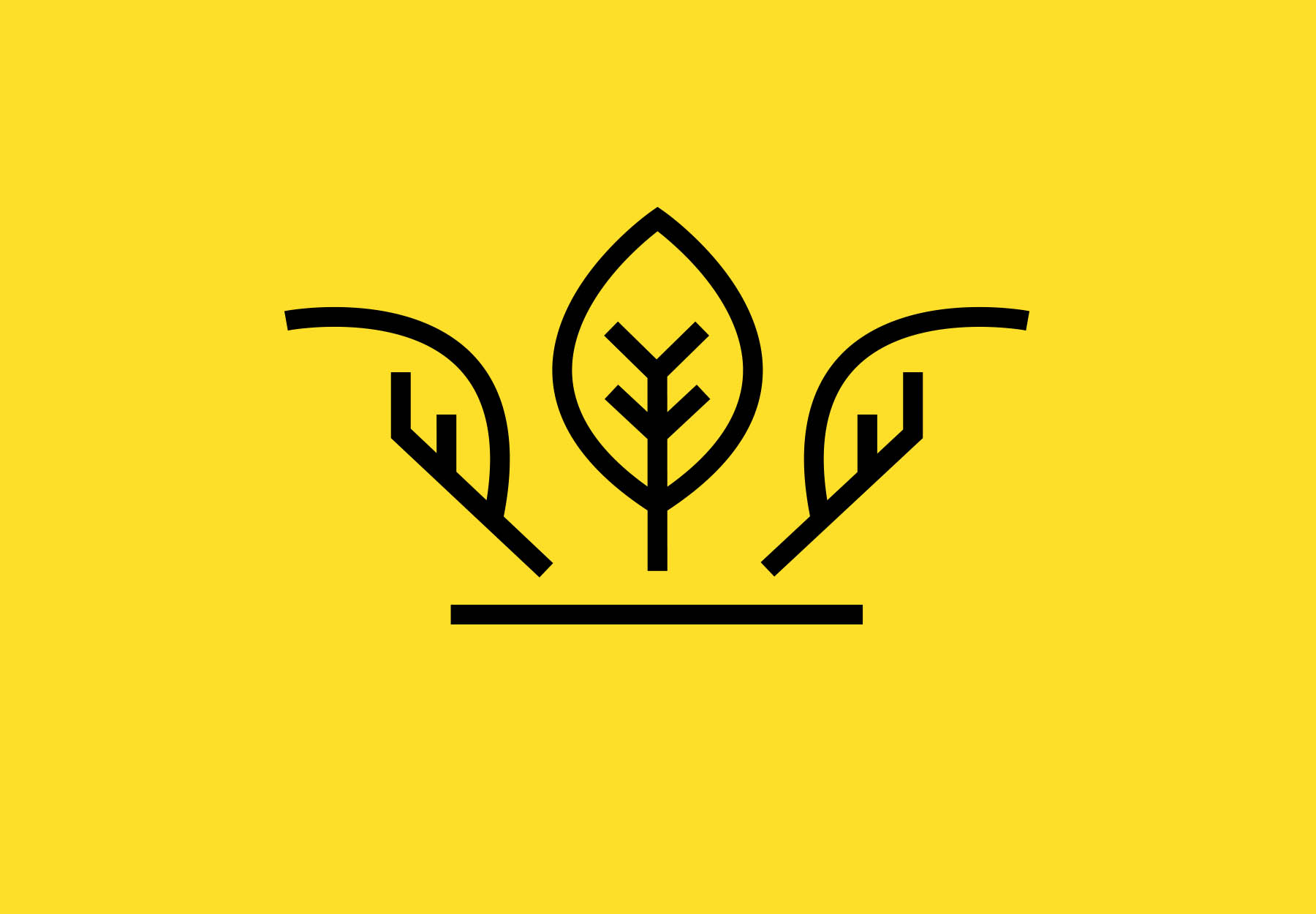 Creative ZOO har designet logoet til Frederiks Plads, der spiller på royale tangenter og grønne noter.