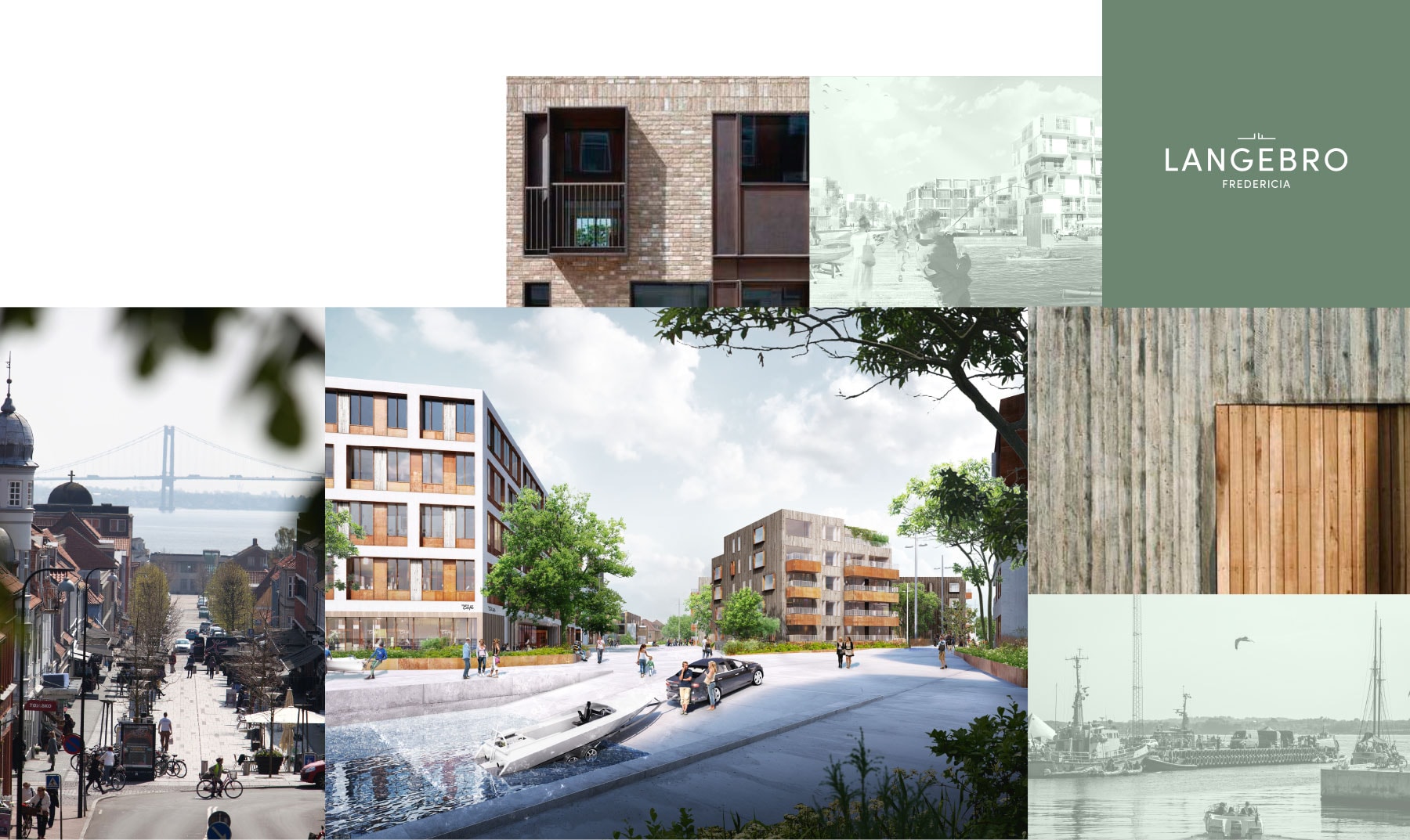 Ejerboligerne i Sønder Voldgade-kvarteret er blevet døbt Langebro.