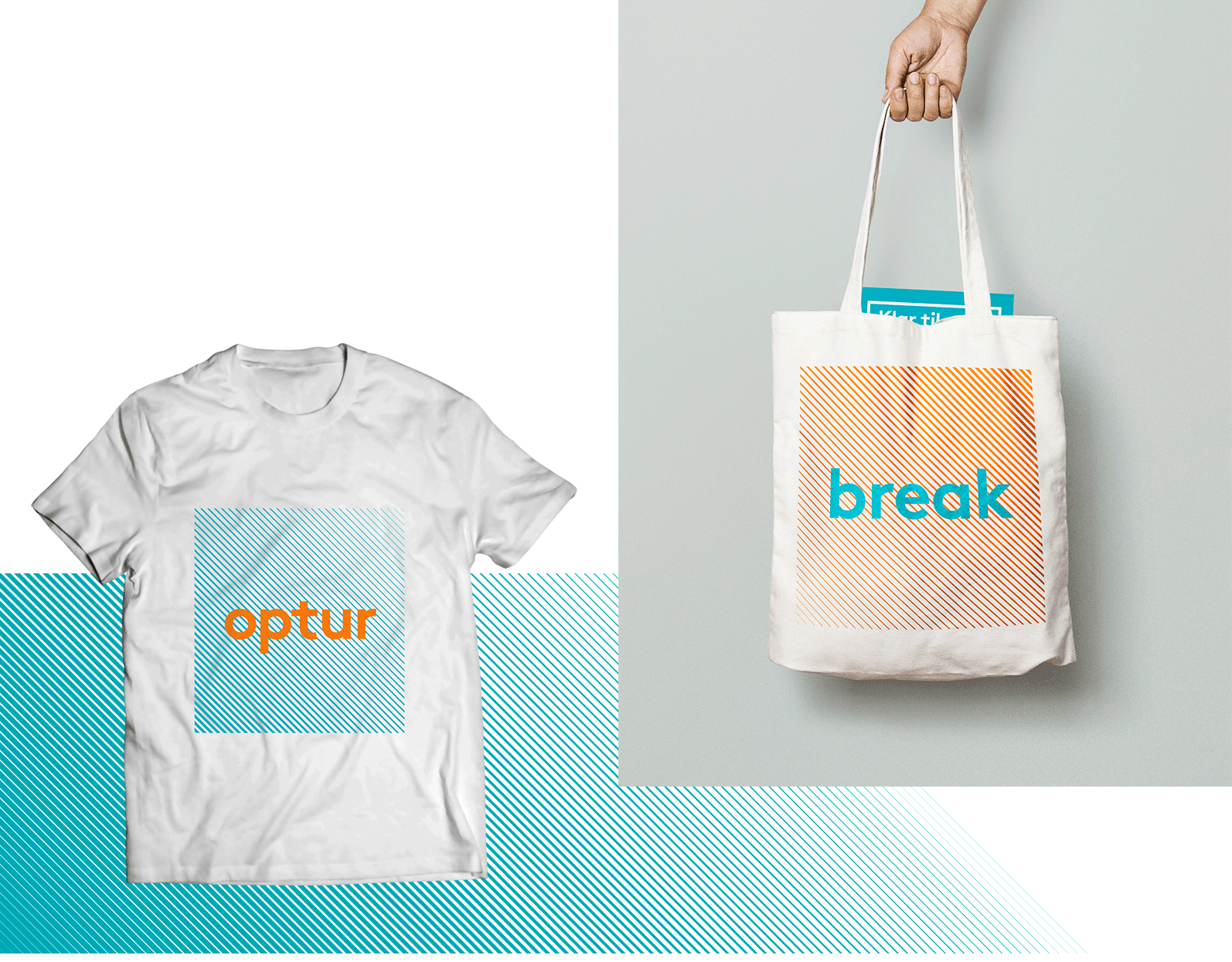 Til kampagnen er der designet muleposer samt t-shirts med forskelligt tryk på. Til UngDag har Creative ZOO designet et armbånd til de unge. 