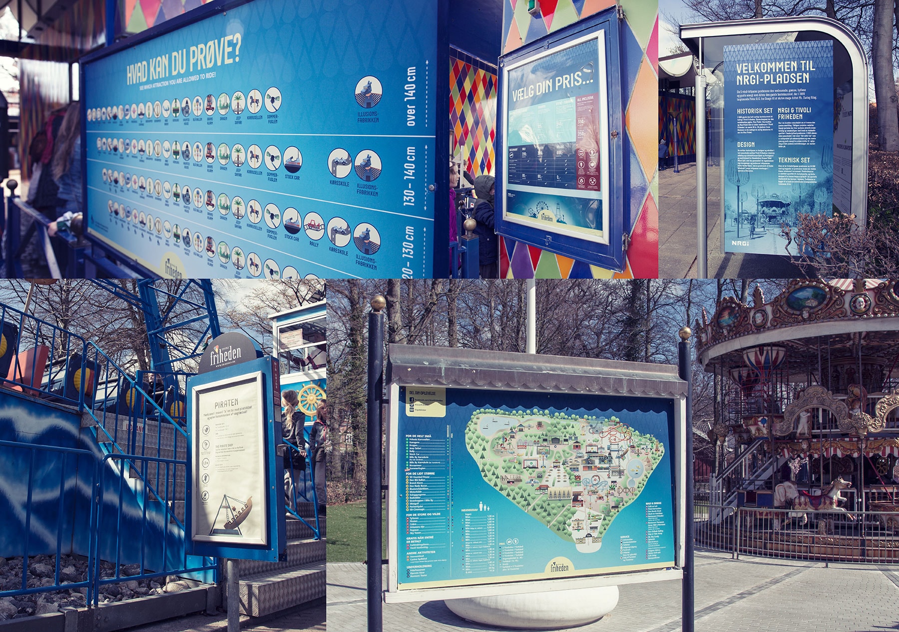 Creative ZOO har været med til at redesigne parkens nye skilte.