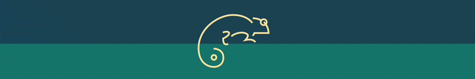 Kamæleonen er en del af Rodkjær Events nye visuelle identitet.