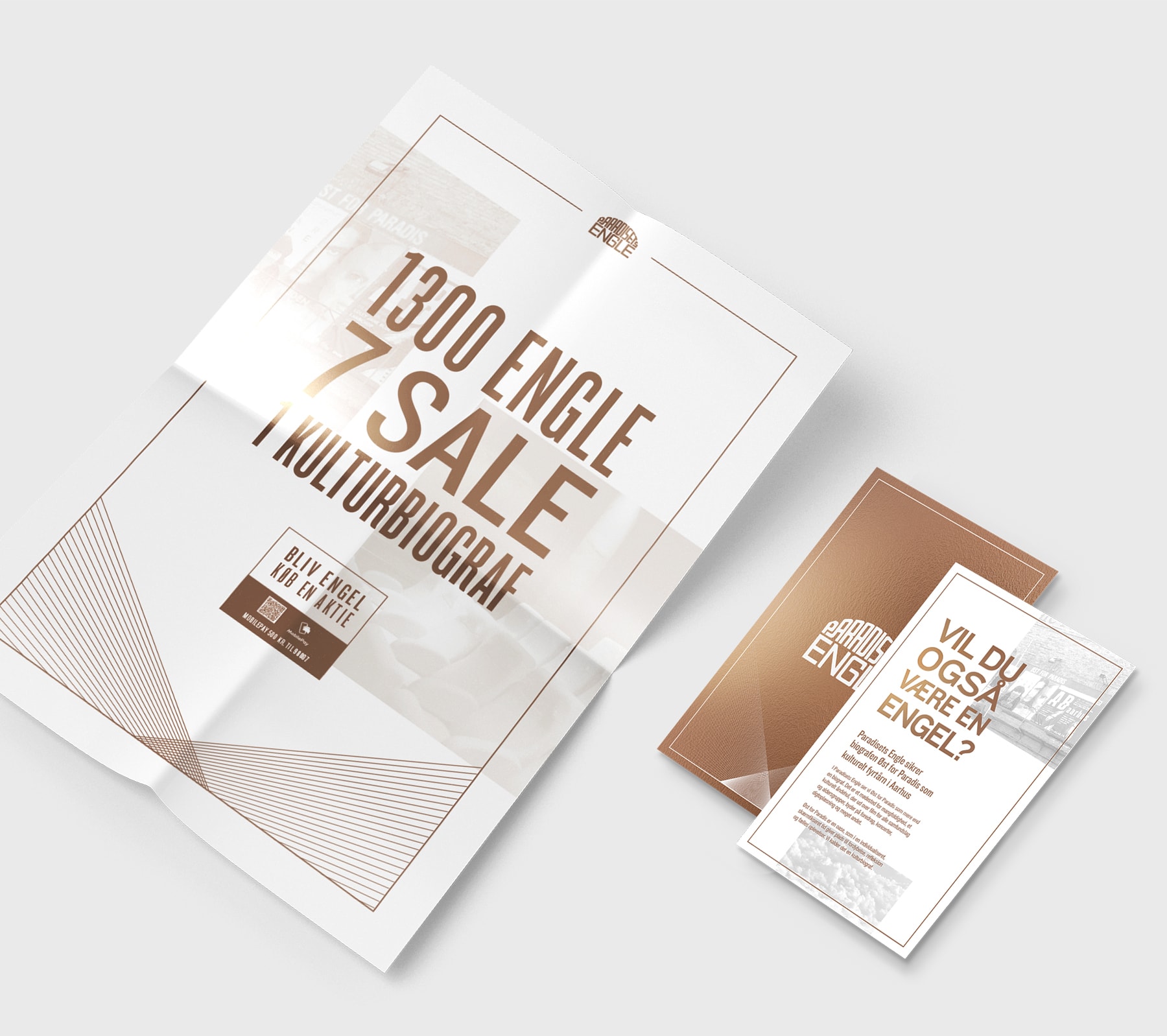 Paradisets Engle - plakat og Go-card 