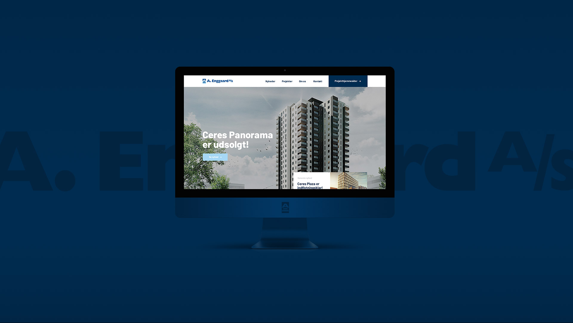 A. Enggaard har fået en ny hjemmeside, der matcher deres DNA og markedsposition.