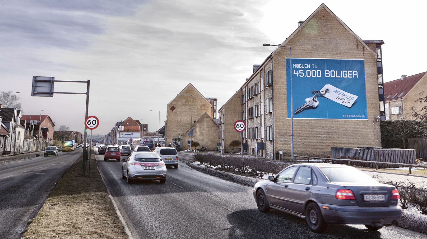 AARHUSbolig kampangen skabte opmærksomhed med dens utraditionelle måde at reklamere på.