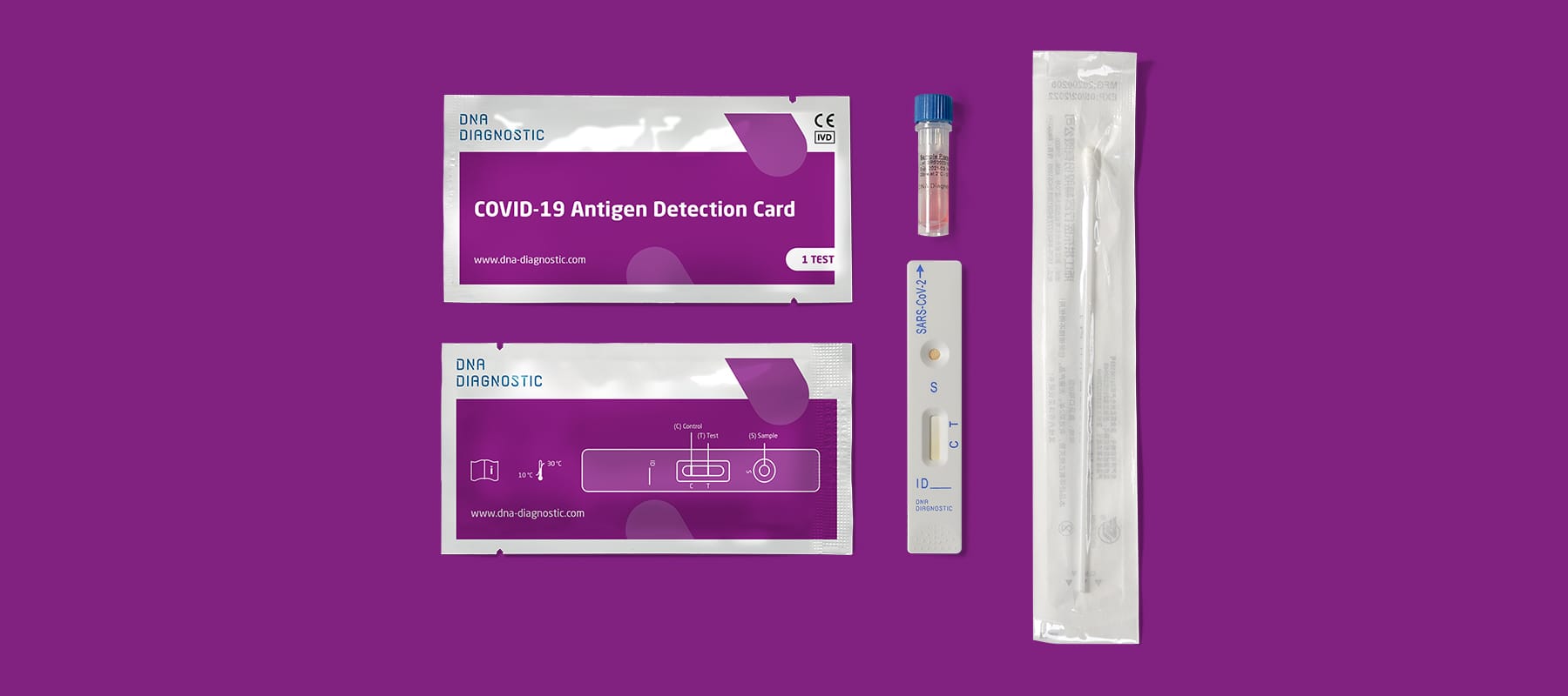 DNA Diagnostic har produceret testkits, der tester for COVID-19. De har både lavet PCF-tests og antigen-tests