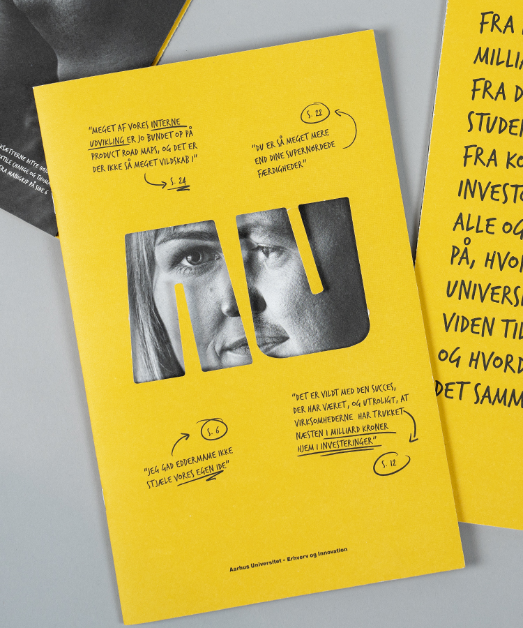 Aarhus Universitet, Erhverv og Innovations nye magasin, produceret af Creative ZOO.