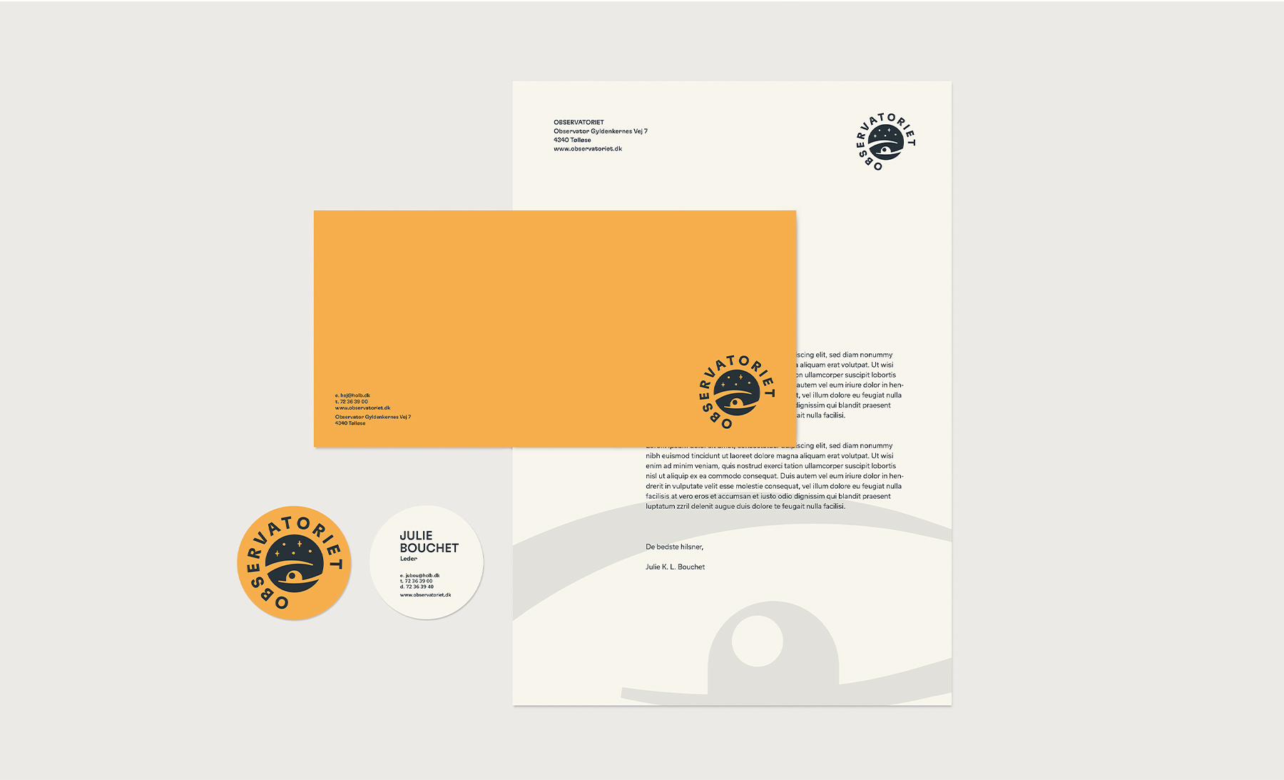 Nyt identitet til Observatoriet.