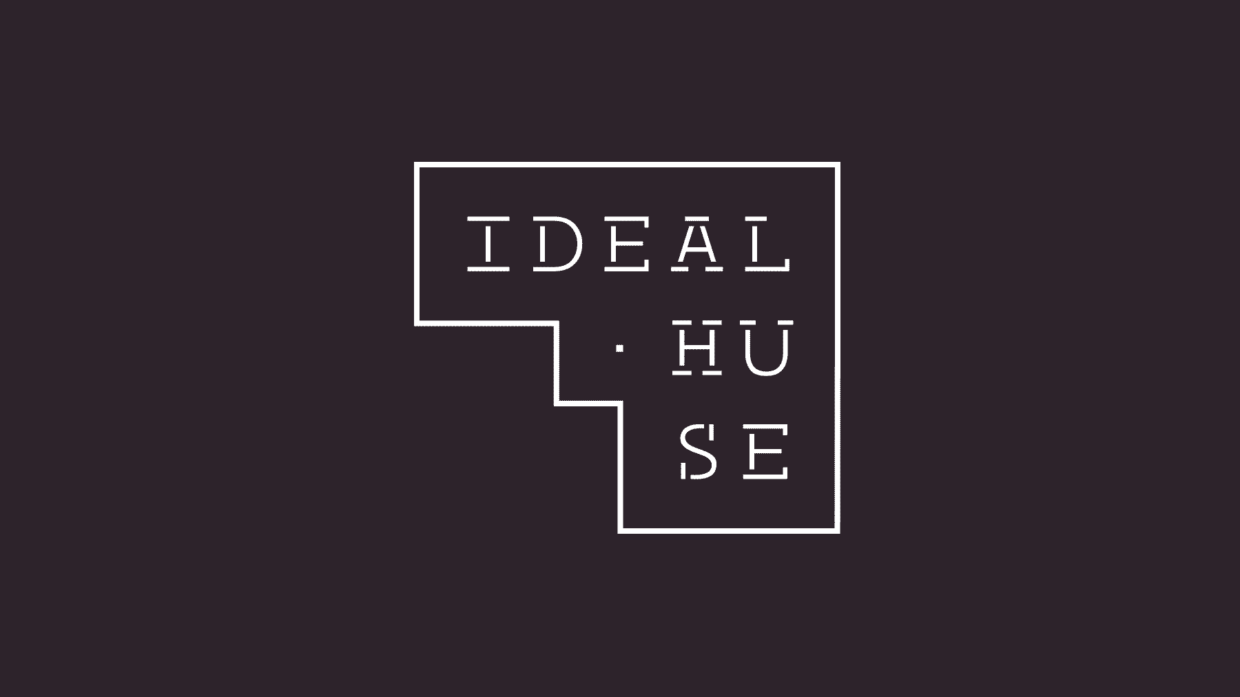 Creative ZOO har forfattet Idealhuses brand- ambitioner og identitet, der indrammer deres ideal; ærlige huse med en enkel, klar formgivning.