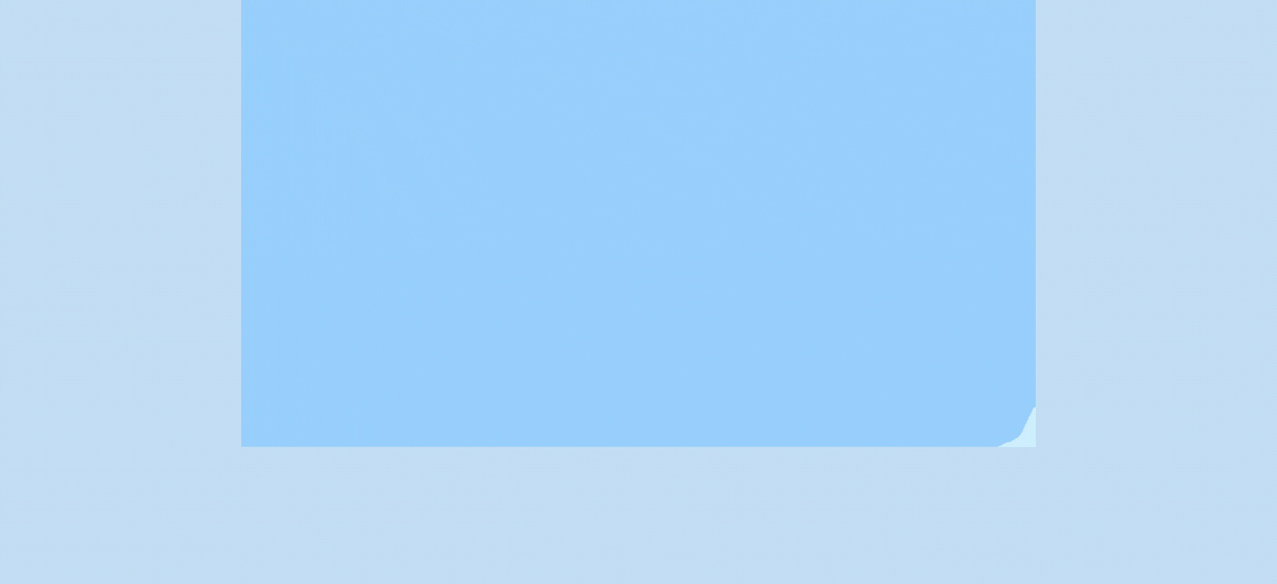 Animation i blå og lyseblå nuancer