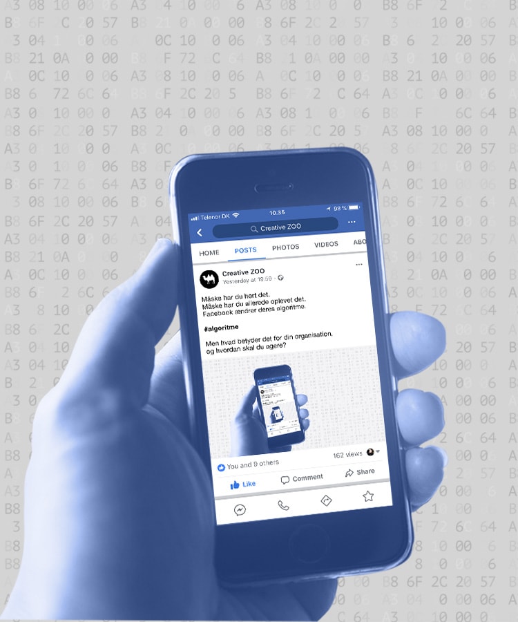 Grafik til Creative ZOOs blog om Facebook anno 2018