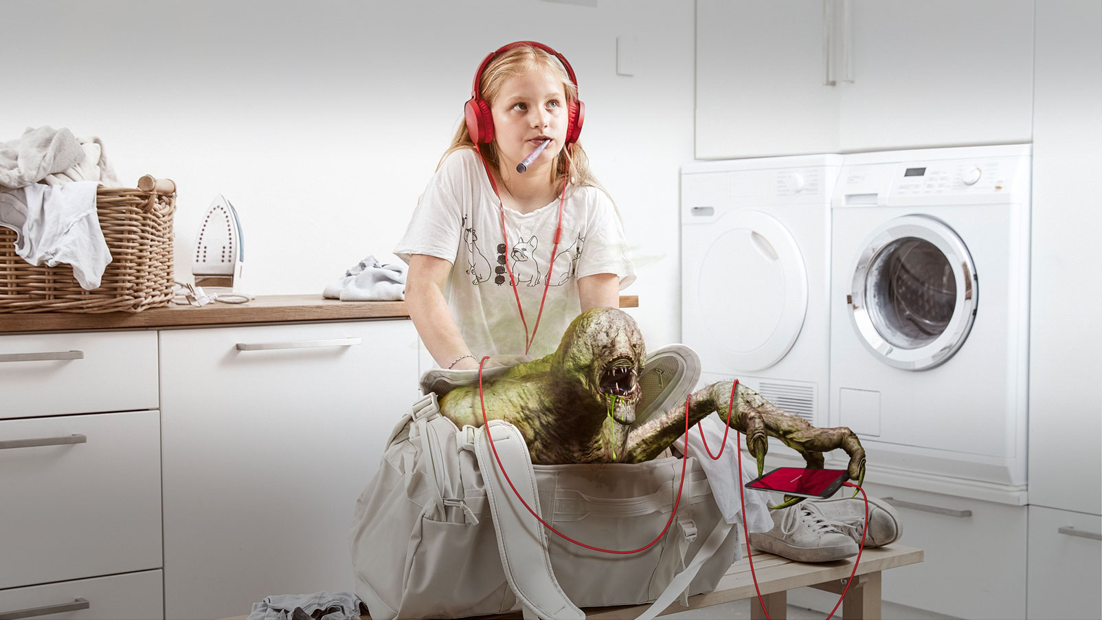 Creative ZOO har produceret kampagnefotos for eReolen med almindelige mennesker i hverdagssituationer